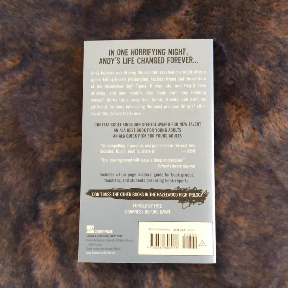 Tears of a Tiger by Sharon M. Draper - Picture 2 of 3